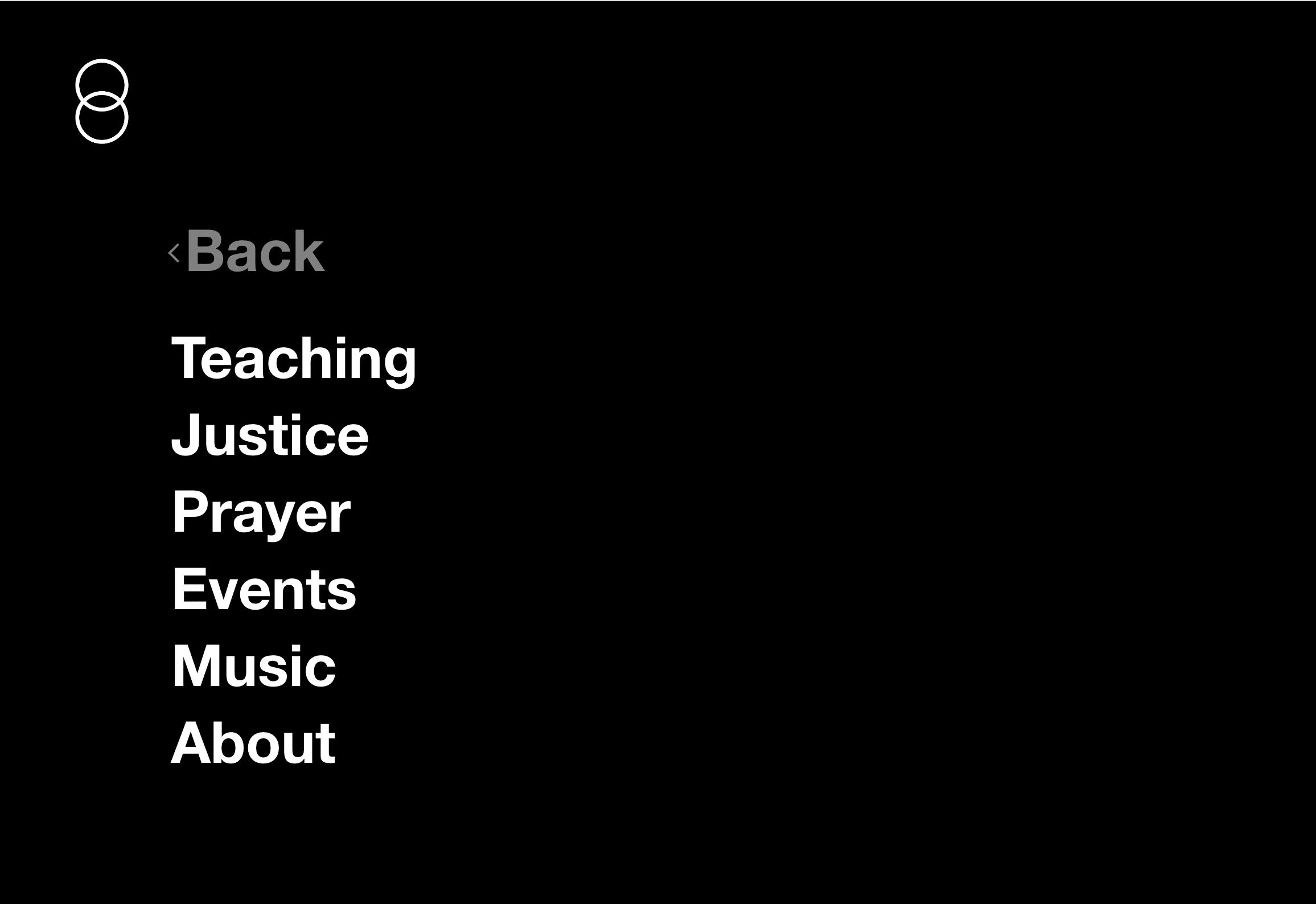 Essential church website pages