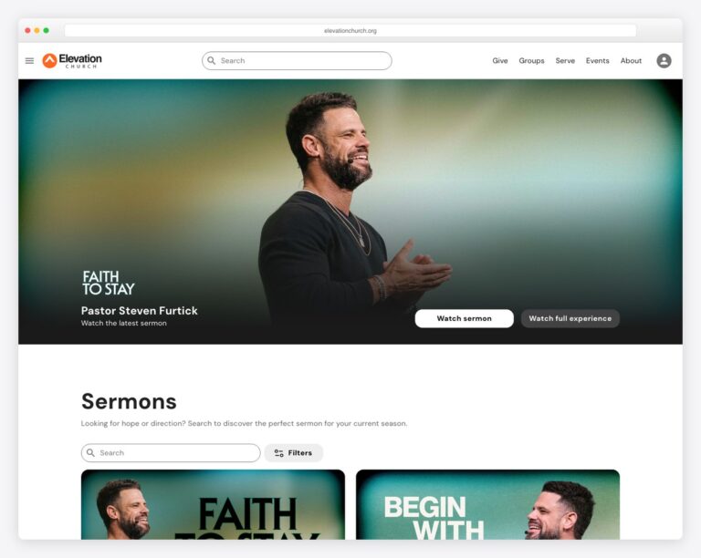 elevation sermons