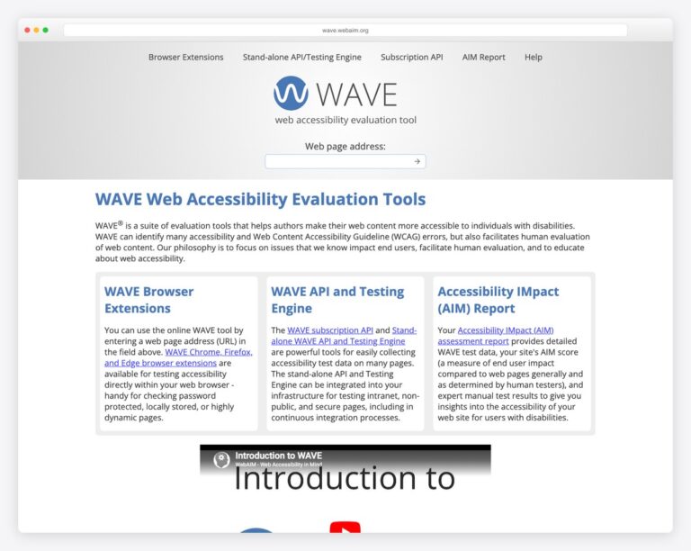 wave accessibility