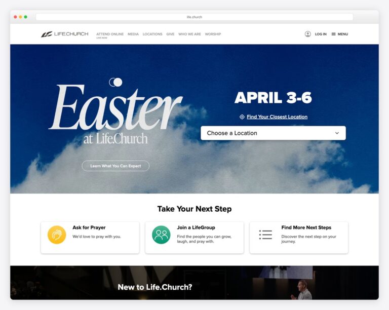 life church features