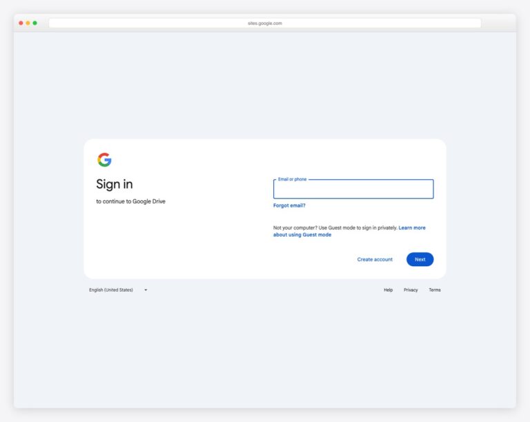 google sites